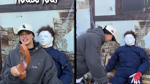 Cum și-a decorat Antonia casa de Halloween. Numai în filme vezi așa ceva!