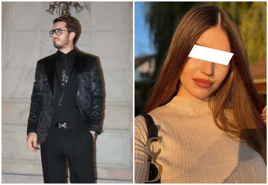 Milionarul Domenico Perri a fost jefuit de către fosta lui parteneră (foto dreapta)
