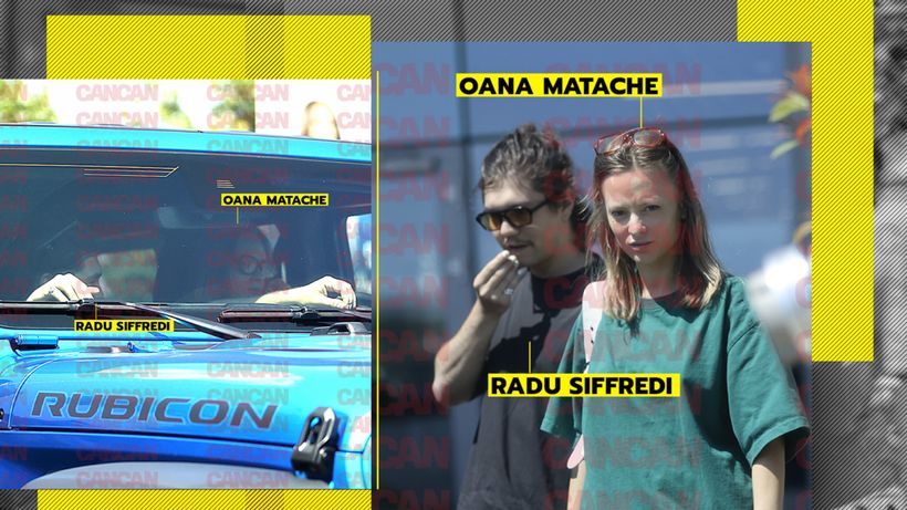 Oana Matache și Radu Siffredi au mers în pădure, iar Cancan.ro i-a prins în „flagrant”! A mângâiat-o tandru! Unghiile i-au…