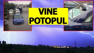 Vine potopul în România! ANM a făcut anunțul în această dimineață, la ora 10:00