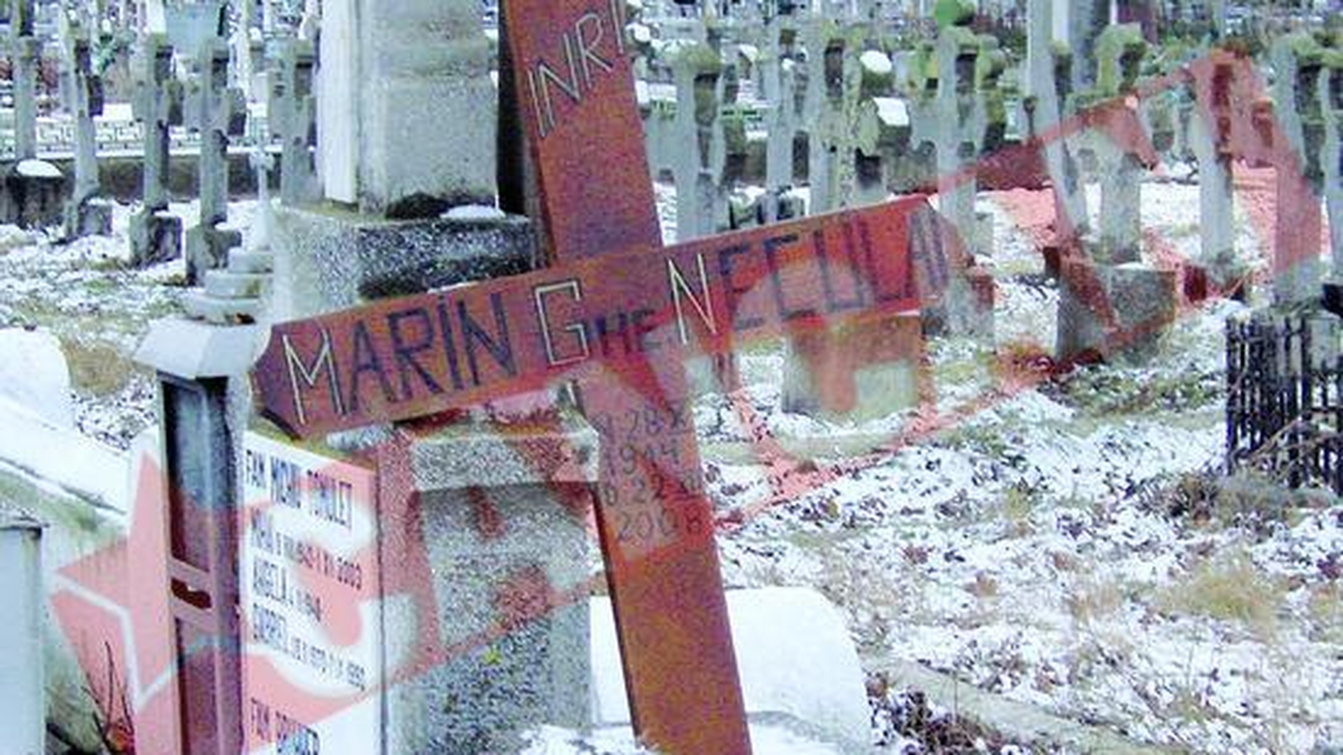Bunicul Andreei Marin, inmormantat langa fosta nora
