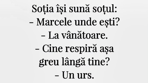 BANCUL ZILEI | ”Marcele, unde ești?”