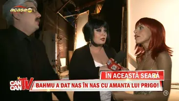 Intalnire cu scantei intre Bahmu, Prigoana si amanta afaceristului: Am de gand sa ma impac cu ea