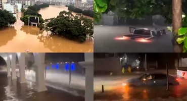 Uraganul Erick a făcut ravagii în Mexic! Doi oameni au murit