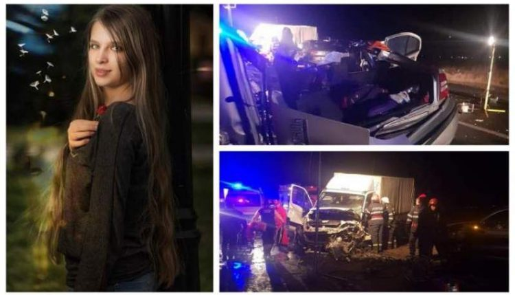 Ea este Larisa, tânăra de 18 ani care a murit împreună cu tatăl ei în accidentul din Sibiu. Care e starea mamei și a surorii sale