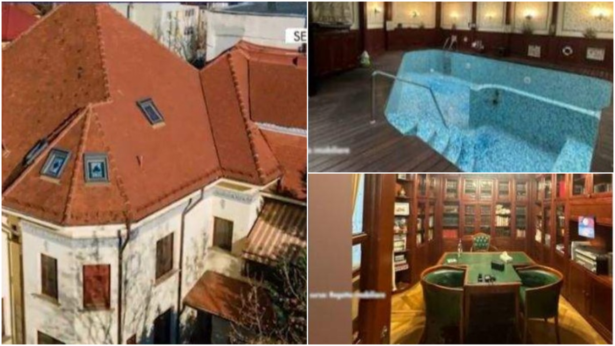 „Cabana-fantomă” de jumătate de mil. € a lui Silviu Prigoană a fost scoasă la vânzare. Detaliul ciudat observat de turiști