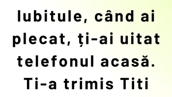 BANCUL ZILEI | Mesaj de la „Titi mecanic”