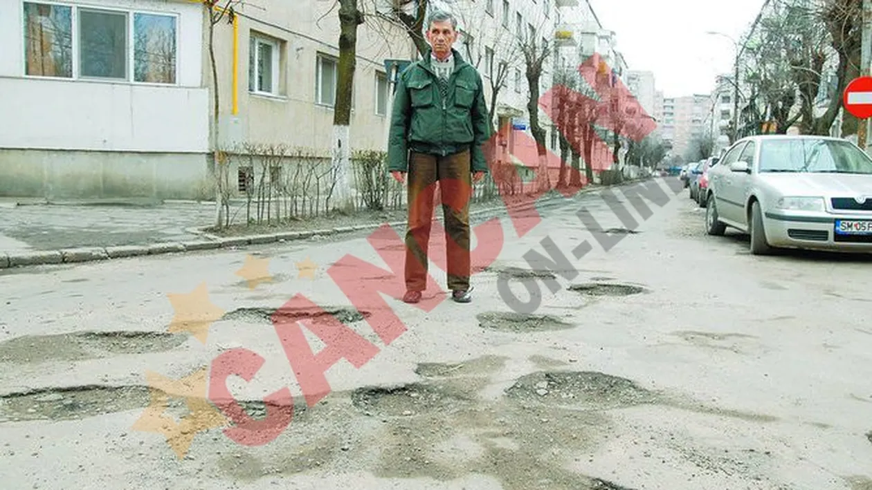 Avem gropi precum craterele de pe Luna