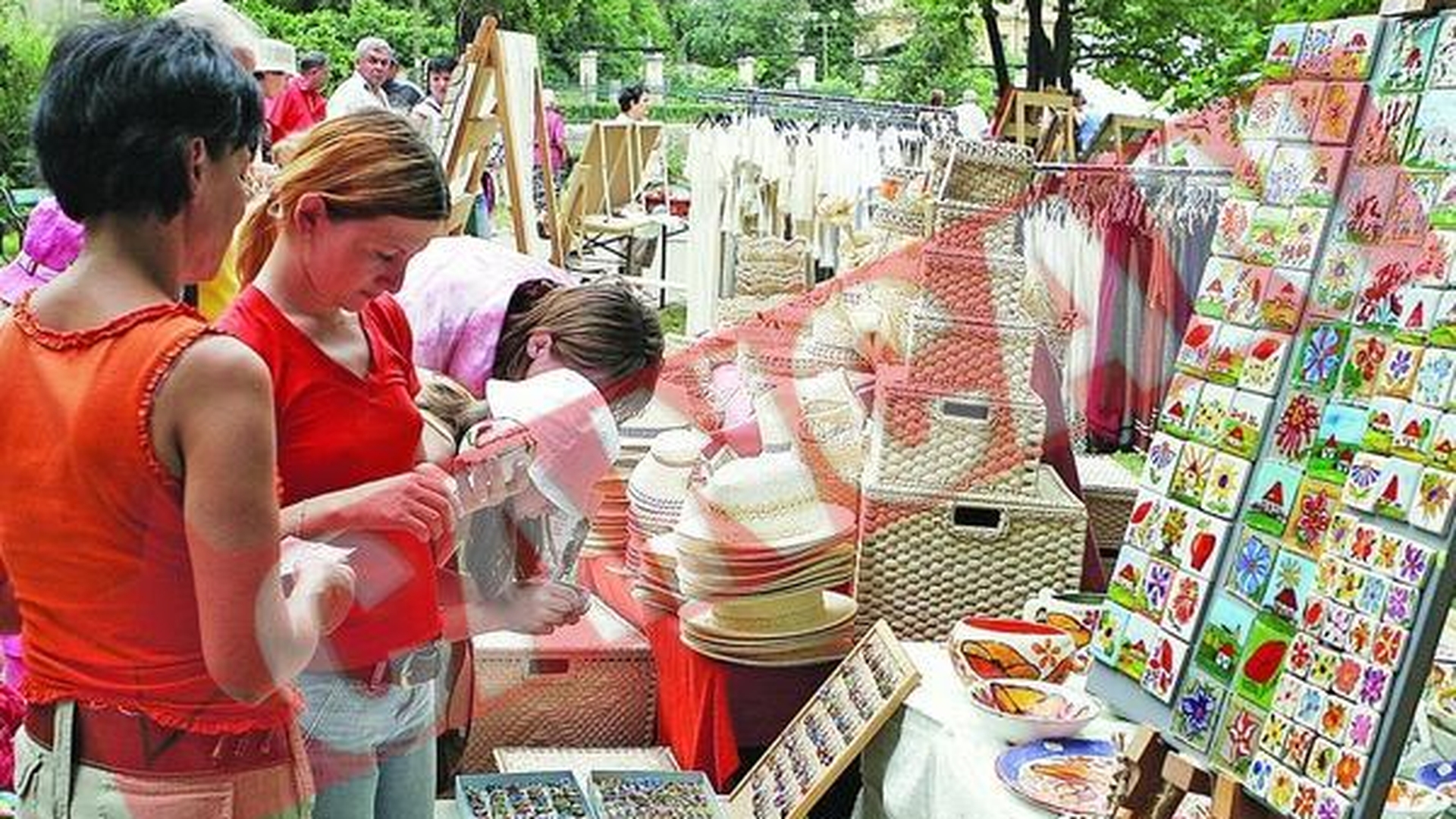Muzica populara Si produse culinare traditionale, In Cismigiu