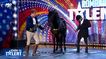 Andi Moisescu: Mi-a placut calul vostru Moment FABULOS la Romanii au Talent! Calul Levante a facut SHOW!