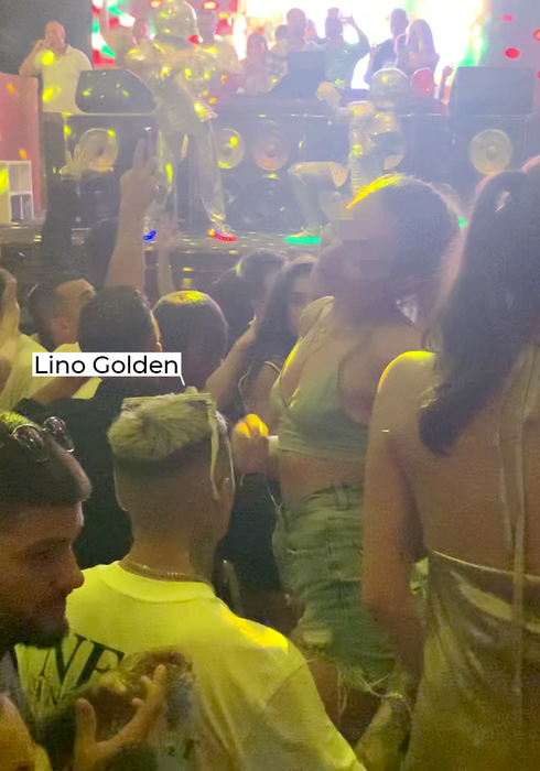 Lino Golden a ”atacat” o blondină în club, la Mamaia