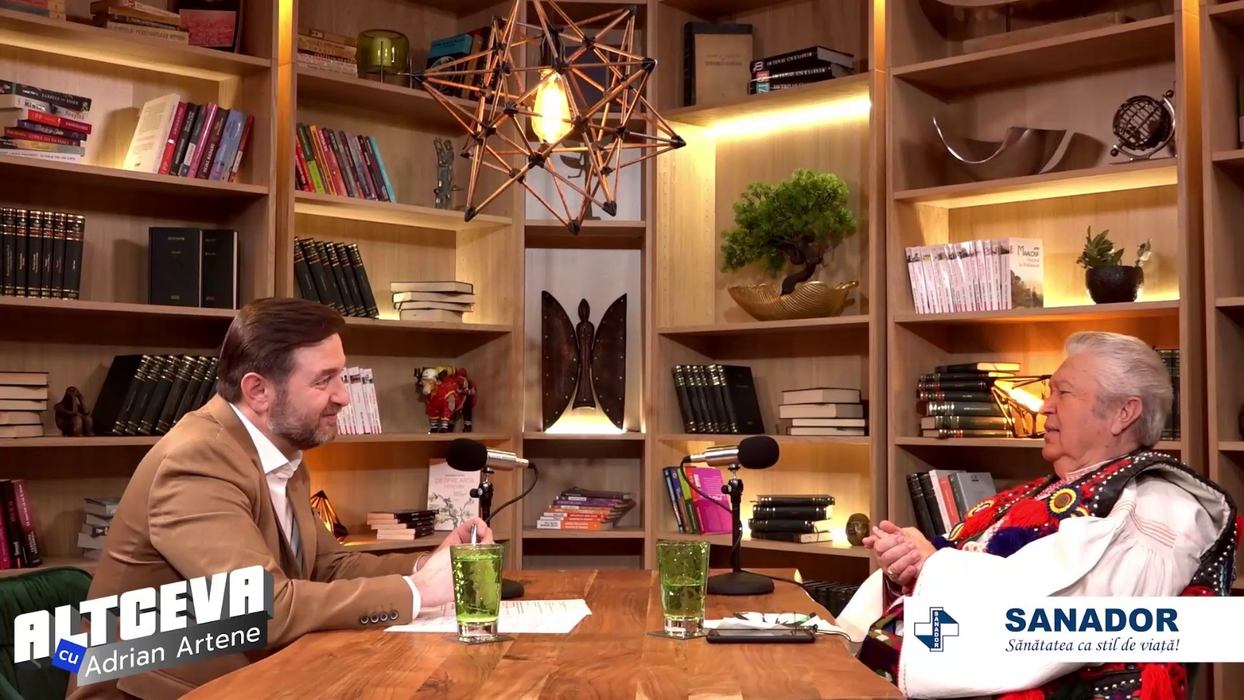 Podcastul poate fi urmărit integral pe canalul de YouTube ”ALTCEVA cu Adrian Artene” / (Sursa: Captură video)