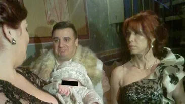 Primele imagini de la botezul fetitei lui Liviu Guta! Vezi aici ce draguta este cea mica