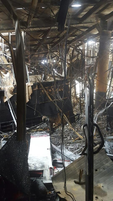 Primele imagini din BAMBOO după ce a fost incendiat!