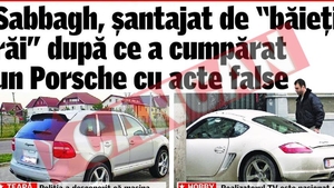 "Baiatul rau" care l-a amenintat pe Sabbagh a fost saltat de politie