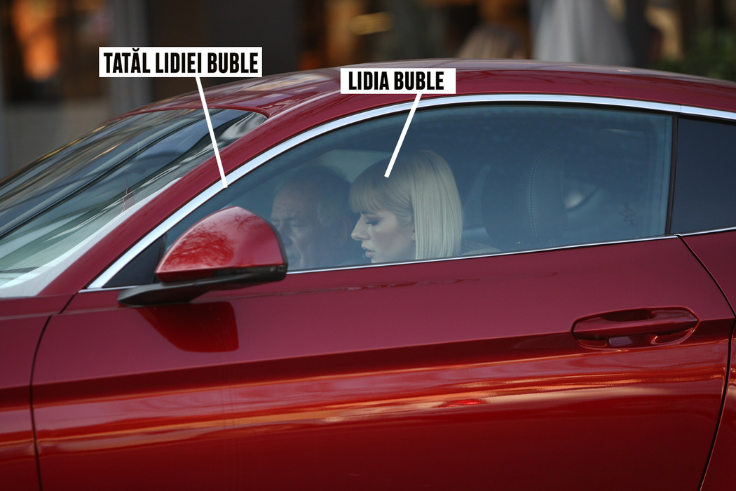 Tatăl Lidiei Buble, vizită-fulger la București