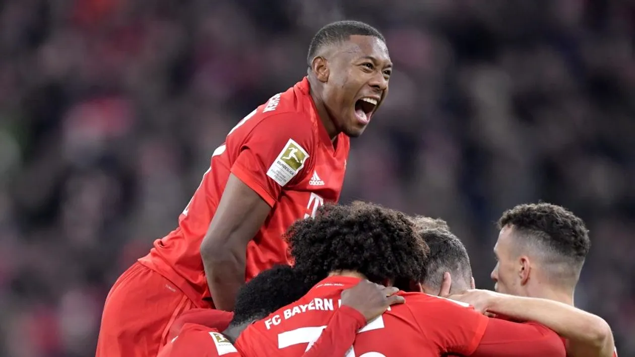 Bayern și-a consolidat fotoliul de lider la reluarea sezonului în Bundesliga!