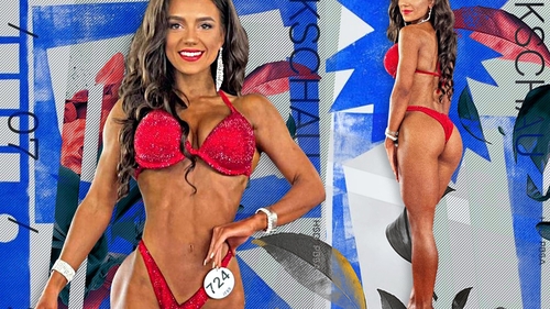 Roberta este campioană la fitness și la forme e nr. 1!