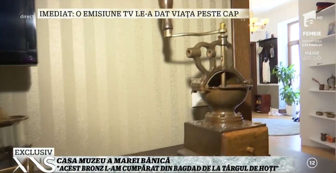 Casa Marei Bănică. Sursă foto: Captură Youtube Xtra Night Show