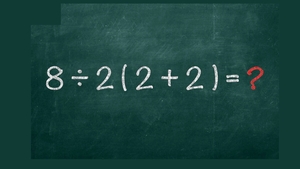 Test de inteligență pentru matematicieni | Calculați 8:2(2+2)