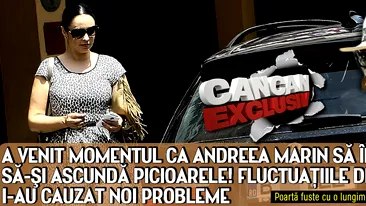 A venit momentul ca Marin sa inceapa sa-si ascunda picioarele. Imaginea asta o transforma din Zana perfecta in diva… imperfecta