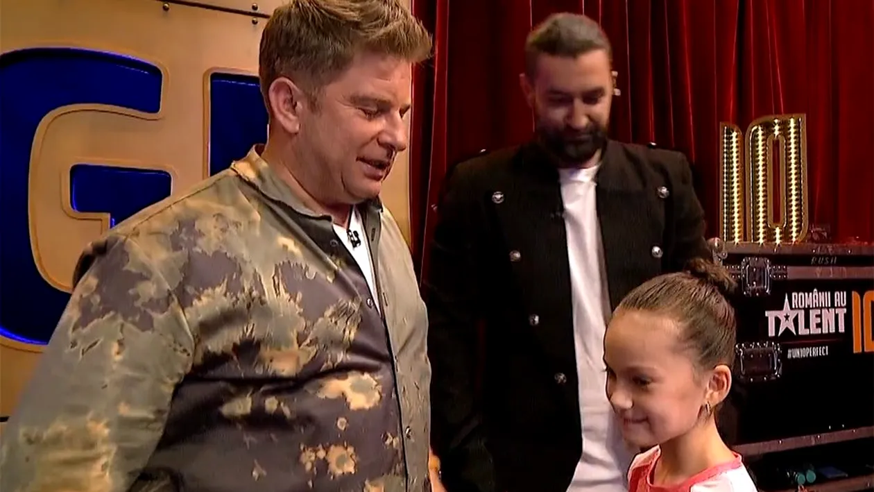 Cum l-a umilit pe Smiley o fetiță de 9 ani din Bacău, în culise la Românii au Talent de la Pro TV