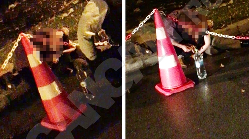 Atenţie! Imagini cu un puternic impact emoţional A luat-o ambulanţa în comă alcoolică direct din club!