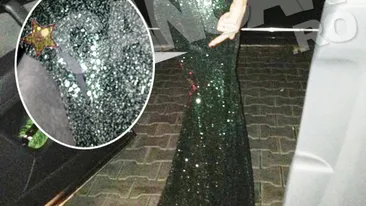 Bianca a cazut victima propriei rochii: i s-a rupt in fund in fata a zeci de oameni! Imagini graitoare!