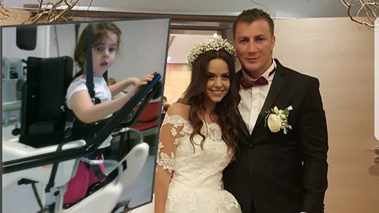 Marian Godină, apel disperat pentru Ariadna, o fetiță de 5 ani a cărei șansă la viață este o operație în Franța