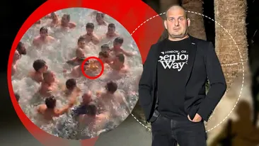 „Bodyguardul lui Dumnezeu” s-a aruncat în apele înghețate din Cipru și a prins crucea de Bobotează: Mi s-a tăiat respirația