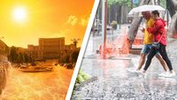 Seceta continuă! Meteorologii Accuweather au modificat prognoza: Pe ce dată vin ploile în București, de fapt