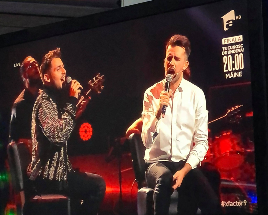Adrian Petrache, la un pas de descalificare în finala X Factor din cauza lui Florin Salam! Manelistul l-a lăsat singur în ultima ediție a show-ului de la Antena 1 | VIDEO