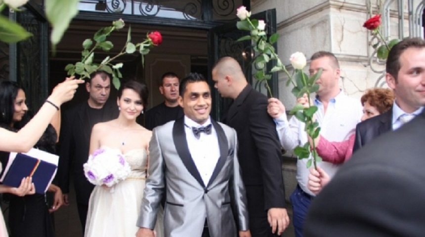 Bănel și Cristina s-au căsătorit în 2014
