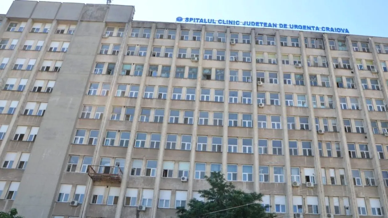 Focar de infecție la Spitalul Județean Craiova. 6 cadre medicale infectate cu COVID-19