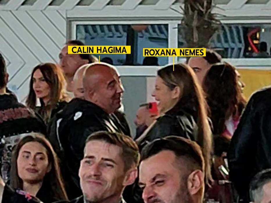 Roxana Nemeș și soțul ei, Călin Hagima, s-au distrat în Loft Mamaia, de 1 Mai (Foto: CANCAN.RO)