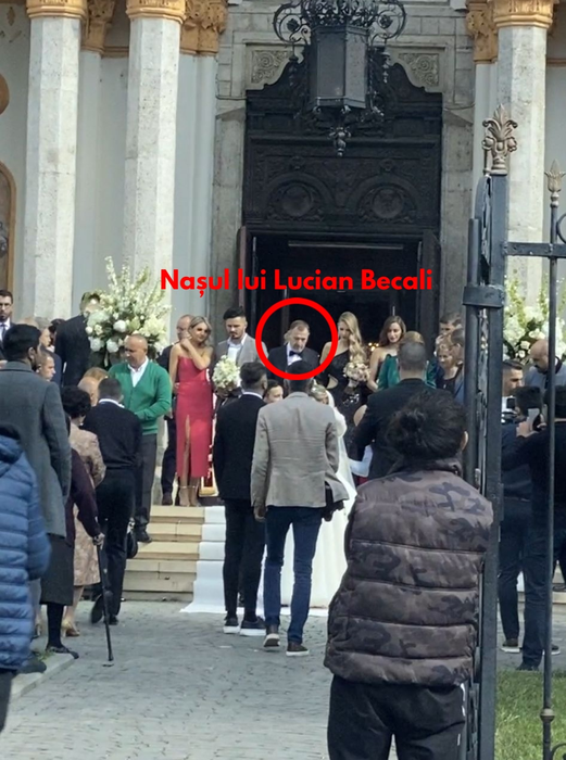Nașul de cununie al lui Lucian Becali este milionarul Gigi Alexa