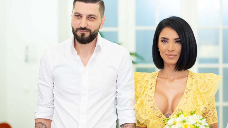 Adelina Pestrițu s-a căsătorit cu Virgil Șteblea. De ce a ales să poarte o rochie galbenă