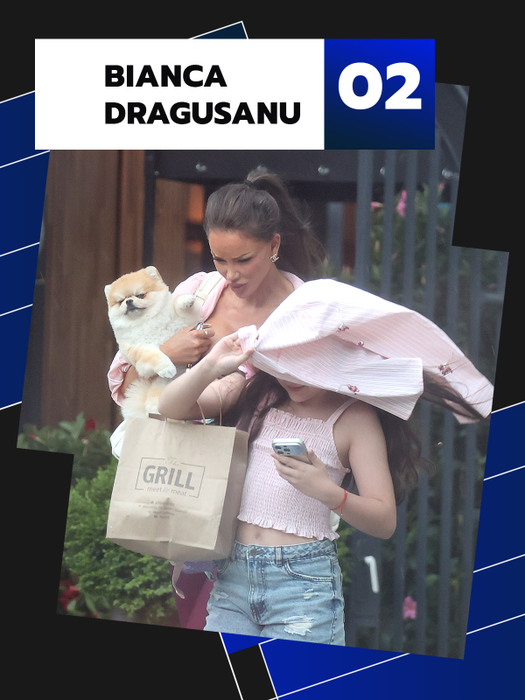 Bianca Drăgușanu, Andra Măruță și Emily Burghelea nu fac un pas fără prietenii blănoși. Top 30 dive eclipsate de patrupezii lor