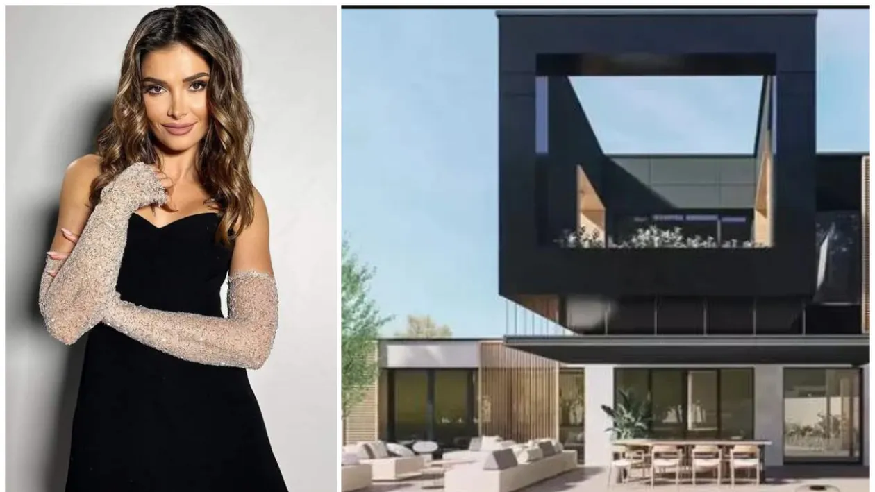 Cum arată vila de lux în care locuiește Alina Pușcaș! Construcția casei impunătoare a durat 4 ani