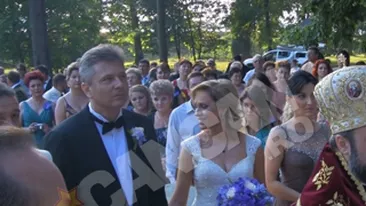 VIDEO Uite-o pe Gabi Firea mireasa! Vezi cum a fost la nunta ei cu Florentin Pandele!