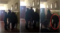 VIDEO / Un elev a fost snopit cu pumnii şi picioarele de trei femei pe holul unei şcoli din Constanţa! Cum se simte după ce a ajuns la spital şi de la ce a pornit totul