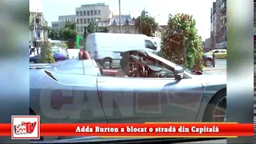 Adda Burton a blocat o strada din Capitala