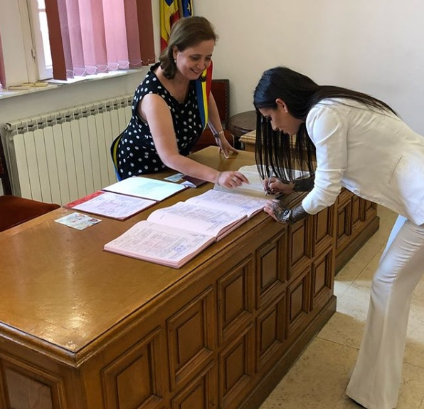Roxana Vancea s-a măritat