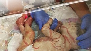 O fetiță i-a șocat pe părinți și medici la naștere. “Arăta ca un extraterestru!” Cum arată acum, la aproape un an distanță