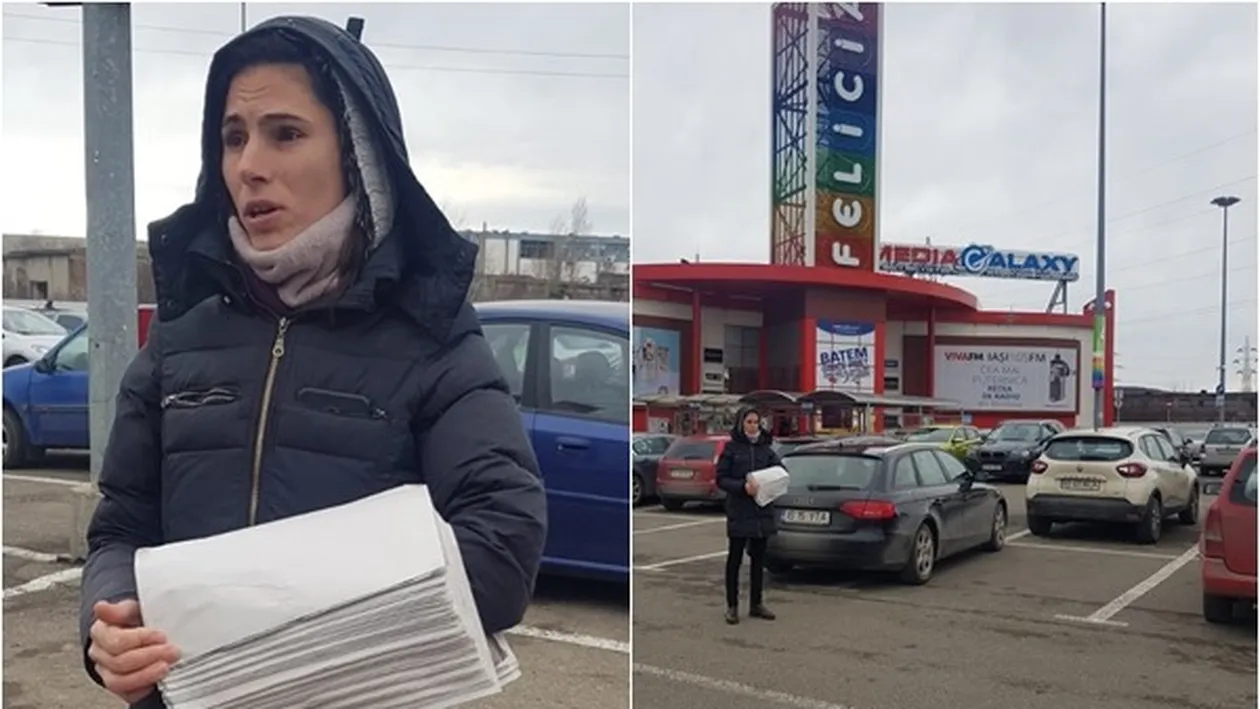 Ea este femeia din Iași care a găsit pe jos salariul ei pe cinci ani, dar l-a dus la Poliție. „Am desfăcut și văzut că e valută multă”