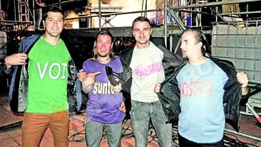 Primul scandal din showbiz in 2012! Trupa Vunk, acuzata de sabotaj