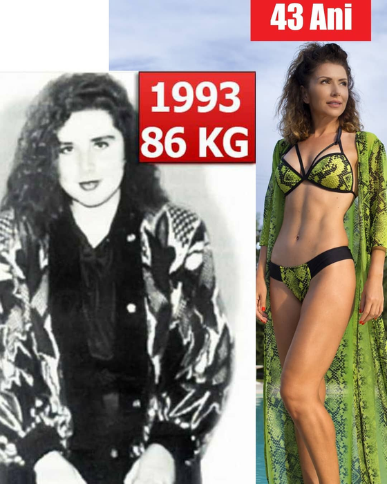 Cum s-a transformat Carmen Brumă în decursul anilor