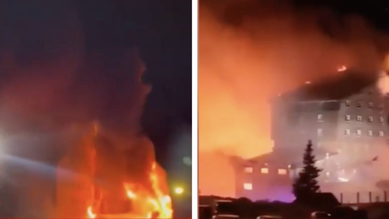 Haos în Turcia! Un hotel a fost cuprins de flăcări: 10 morți și zeci de răniți