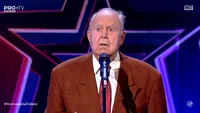 Cine este Dumitru Hermeneanu, concurentul de 85 de ani care a impresionat juriul de la Românii au talent: „Beam cu Stela Popescu”