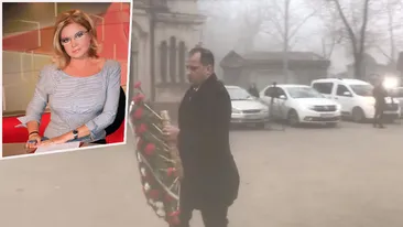Emoționant! Mesajul scris de Șerban Huidu pe coroana cu flori adusă la căpătâiul Cristinei Țopescu